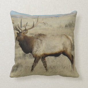 E55 Stier Elche Kissen