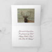 E5 Bull Elk und Yearling Karte (Innenseite)