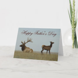 E5 Bull Elk und Yearling Karte