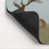 E5 Bull Elk und Yearling Mousepad (Ecke)