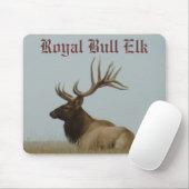 E5a Stier Elche enormer Stier Mousepad (Mit Mouse)