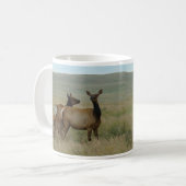 E61 Kuhweih und -kalb Kaffeetasse (Vorderseite Links)