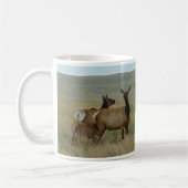 E61 Kuhweih und -kalb Kaffeetasse (Links)