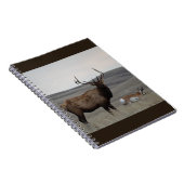 E63 Bull Elk und Pronghorn Antelope Buck Notizblock (Rechte Seite)