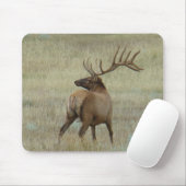 E6 Bullenelch in Velvet Mousepad (Mit Mouse)