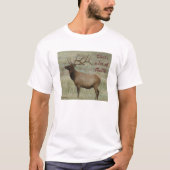 E8 Bullenelch in Velvet T-Shirt (Vorderseite)