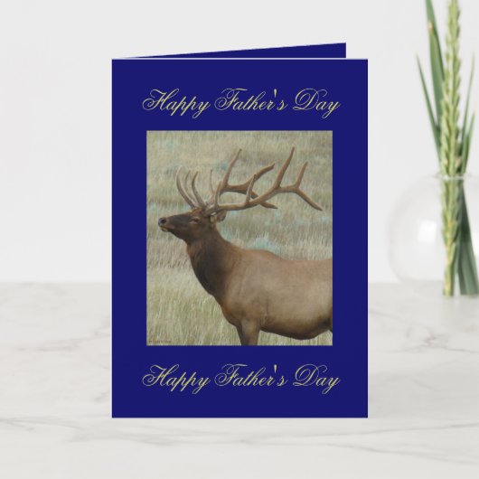 E9 BullElch in Velvet Karte (Vorderseite)