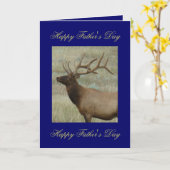 E9 BullElch in Velvet Karte (Gelbe Blume)