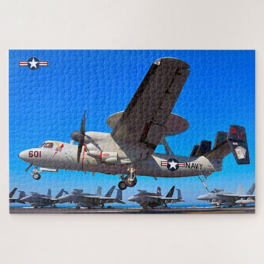 E-2C HAWKEYE (20 x 30 Zoll) Puzzle (Horizontal)