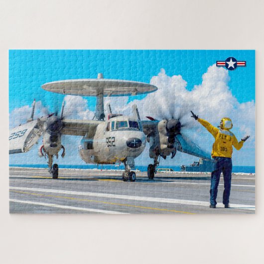 E-2C HAWKEYE (20 x 30 Zoll) Puzzle (Horizontal)