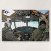 E-2C HAWKEYE COCKPIT (20 x 30 Zoll) Puzzle (Horizontal)