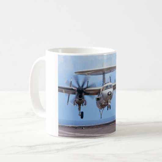 E-2C HAWKEYE KAFFEETASSE (Vorderseite Links)