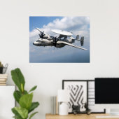 E-2C Hawkeye Poster (Heimbüro)