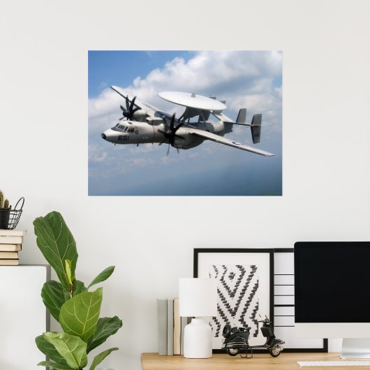 E-2C Hawkeye Poster (Heimbüro)