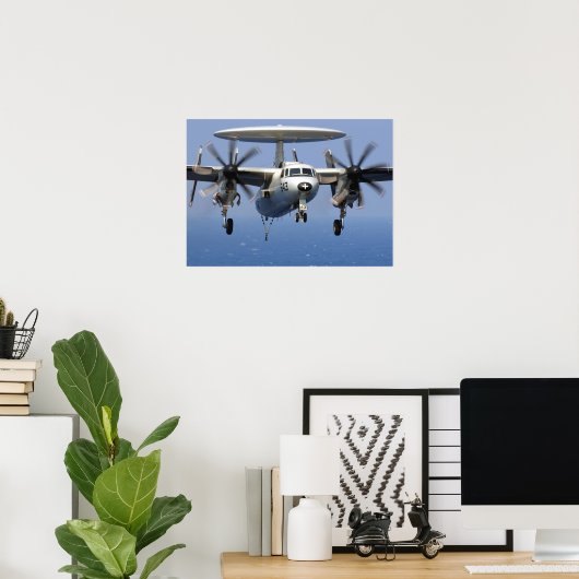 E-2C Hawkeye Poster (Heimbüro)