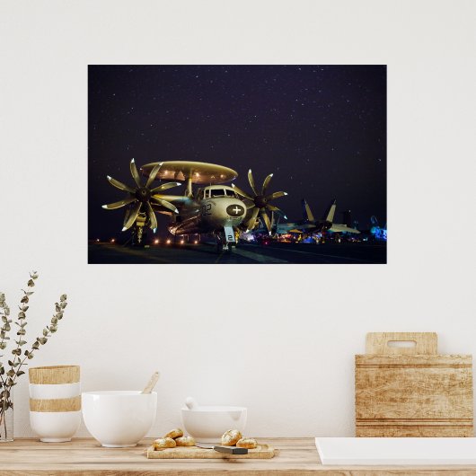 E-2C Hawkeye Poster (Küche)