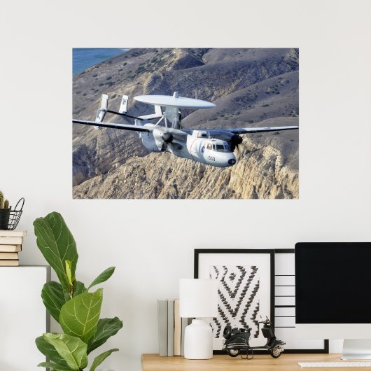 E-2C Hawkeye Poster (Heimbüro)