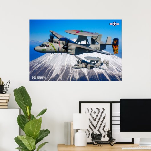 E-2C HAWKEYE POSTER (Heimbüro)