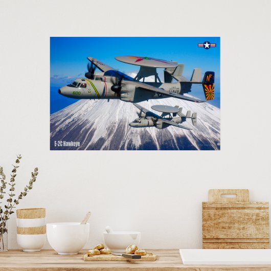 E-2C HAWKEYE POSTER (Küche)