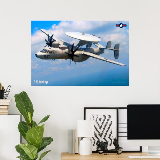E-2C HAWKEYE POSTER (Heimbüro)