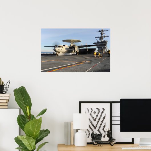 E-2C Hawkeye Poster (Heimbüro)