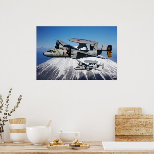 E-2C Hawkeye Poster (Küche)