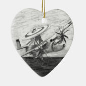 E-2C Hawkeye (Screwtop) Keramik Ornament (Rechts)