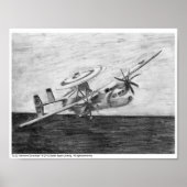 E-2C Hawkeye (Screwtops) Kunstdruck Poster (Vorne)