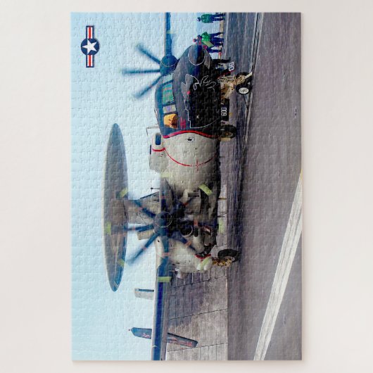 E-2D ADVANCED HAWKEYE (20 x 30 Zoll) Puzzle (Vertikal)
