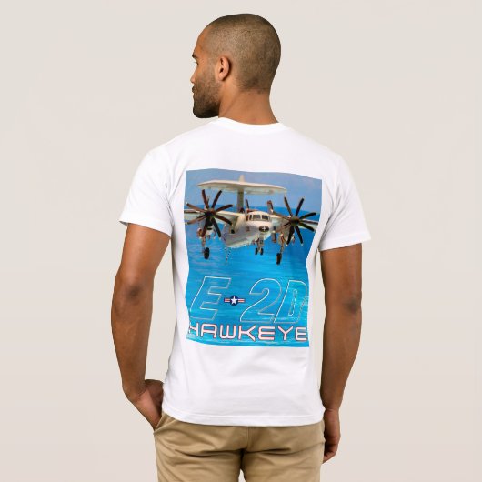 E-2D ADVANCED HAWKEYE T-Shirt (Schwarz voll)