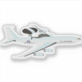 E-3-Flugzeuge mit vorzeitiger Warnung Aufkleber (Vorderseite)