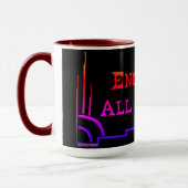 e.a.m.l. COFFEE MUG <<sunset>> studio miiri Tasse (Links)