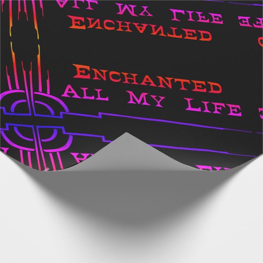 e.a.m.l. GESCHENKpapier <<sunset>> studio miiri (Ecke)
