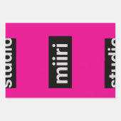 e.a.m.l. GESCHENKPAPIERBOGEN studio miiri Geschenkpapier Set (Vorderseite 3)