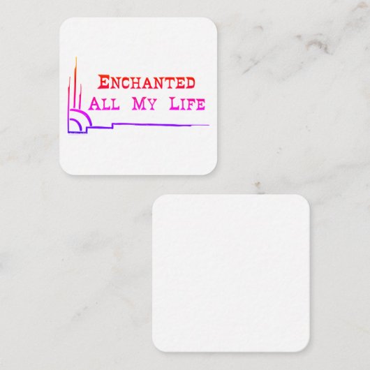 e.a.m.l NOTE CARD studio miiri Mitteilungskarte (Vorne/Hinten)