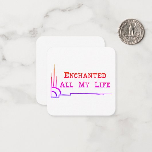 e.a.m.l NOTE CARD studio miiri Mitteilungskarte (Vorderseite/Rückseite Beispiel)