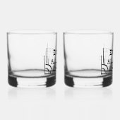 e.a.m.l. ON THE ROCKS GLASSES studio miiri Whiskyglas (Rechts)