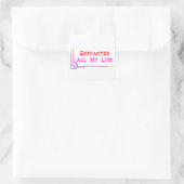 e.a.m.l QUADRATISCHE AUFKLEBER <<sunrise>> (Tasche)