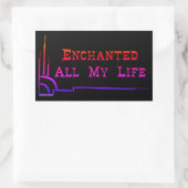 e.a.m.l. RECTANGULAR STICKERS! Rechteckiger Aufkleber (Tasche)