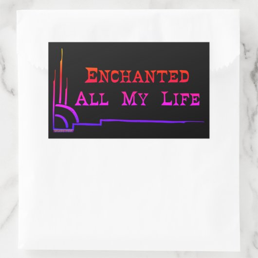 e.a.m.l. RECTANGULAR STICKERS! Rechteckiger Aufkleber (Tasche)