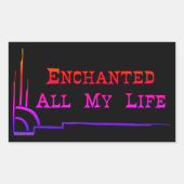 e.a.m.l. RECTANGULAR STICKERS! Rechteckiger Aufkleber (Vorderseite)