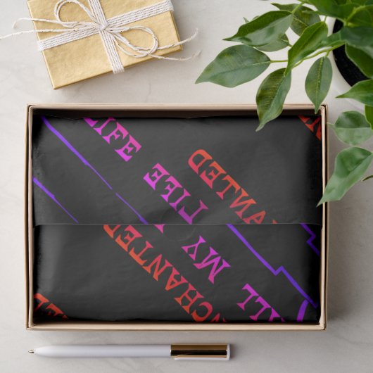 e.a.m.l. SEIDENPAPIER <<sunset>> (Geschenk)