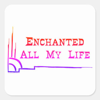 e.a.m.l SQUARE STICKERS <<sunrise>>