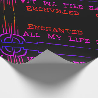 e.a.m.l. WRAPPING PAPER <<sunset>> studio miiri Geschenkpapier