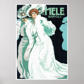 E. A. Mele & co. Napoli Poster