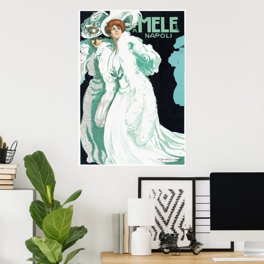 E. A. Mele & co. Napoli Poster (Heimbüro)