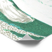 E. A. Mele ~ Frauen in Weiß Poster (Ecke)