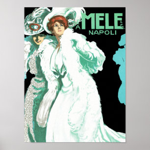 E. A. Mele ~ Frauen in Weiß Poster