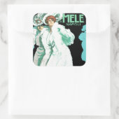 E.A. Melle and Co. ~ Napoli Quadratischer Aufkleber (Tasche)