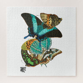 E.A. Séguy Vintag Butterflies Illustration Puzzle